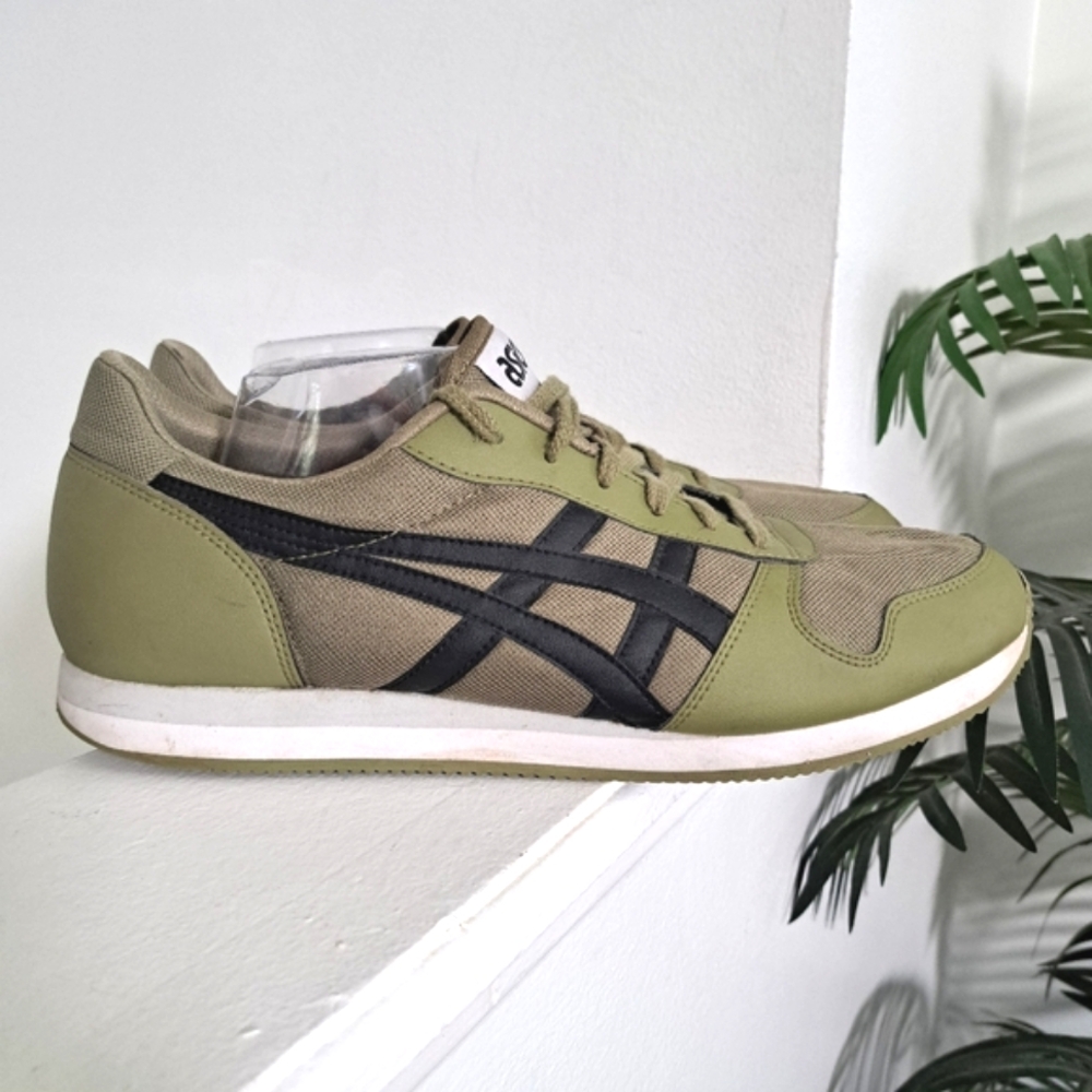 Asics Rare Khaki/Olive and Black Men's Sneakers